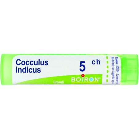 Boiron Cocculus Indicus 5CH Granuli omeopatici per vertigini e nausea Boiron Cocculus Indicus 5CH Granuli omeopatici per vertigini e nausea