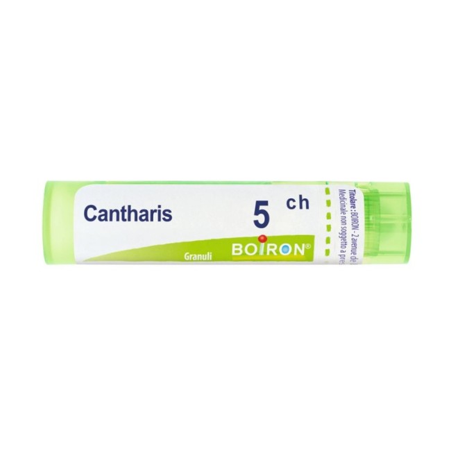 Boiron Cantharis 5CH Granuli omeopatici per vie urinarie e pelle