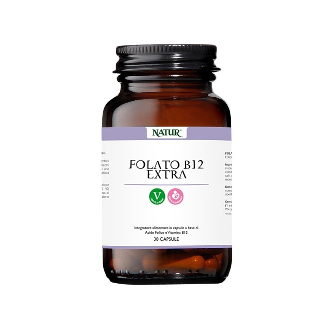Natur Folato B12 Extra 30 Capsule