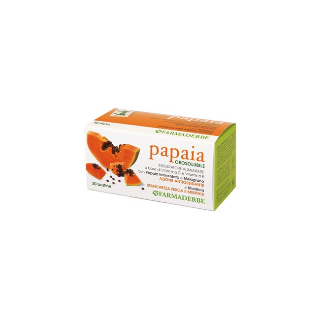Farmaderbe Papaia Orosorubile 30 Bustine