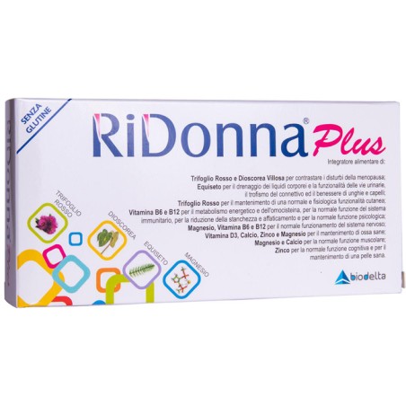 Biodelta Ridonna Plus 30 Compresse Biodelta Ridonna Plus 30 Compresse