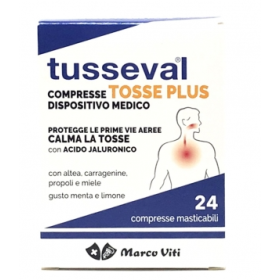 Marco Viti Tusseval Tosse Plus 24 Compresse
