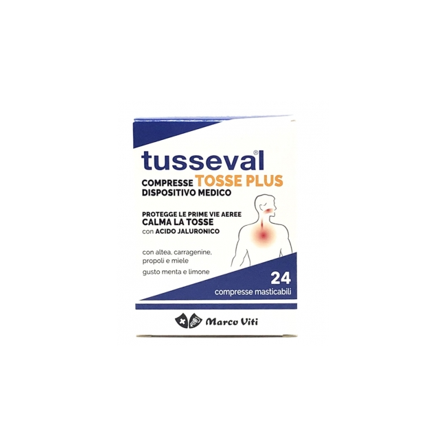 Marco Viti Tusseval Tosse Plus 24 Compresse Marco Viti Tusseval Tosse Plus 24 Compresse