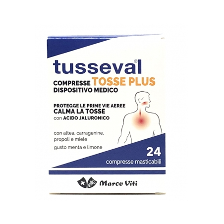 Marco Viti Tusseval Tosse Plus 24 Compresse Marco Viti Tusseval Tosse Plus 24 Compresse