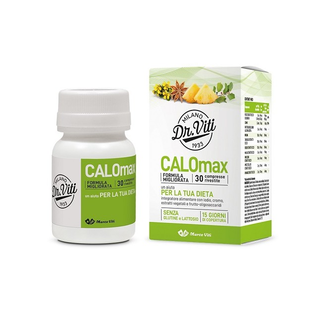 Marco Viti Calomax Formula Migliorata 30 Compresse Marco Viti Calomax Formula Migliorata 30 Compresse