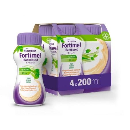 Danone Fortimel Plant Based Mango Passion Fruit 4 Bottiglie Da 200 Ml Danone Fortimel Plant Based Mango Passion Fruit 4 Bottiglie Da 200 Ml