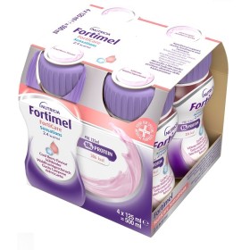 Danone Fortimel Forticare Sensation 2,4 Kcal/ml Lampone Rinfrescante 4 Pezzi Da 125 Ml