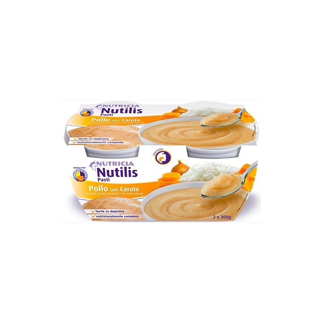 Danone Nutilis Pasti Pollo Con Carote 2 X 300 G