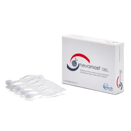 Epitech Nevamast Gel Trattamento Topico Delle Lesioni Cutanee 5 Monodose 3 Ml Epitech Nevamast Gel Trattamento Topico Delle Lesioni Cutanee 5 Monodose 3 Ml