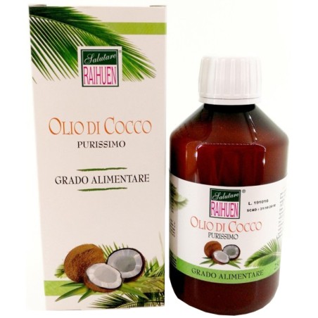 Natur-farma Raihuen Olio Cocco Grado Alimentare 250 Ml