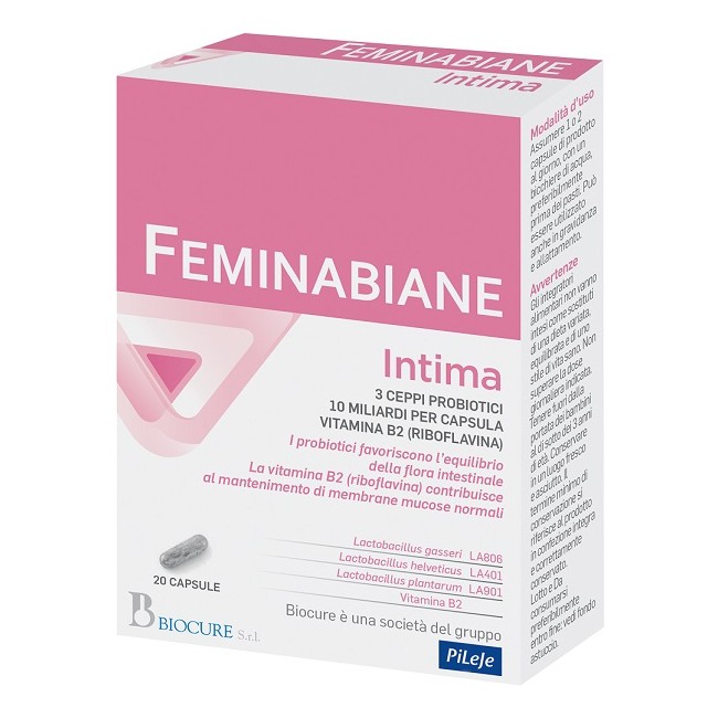 Biocure Feminabiane Intima 20 Capsule Biocure Feminabiane Intima 20 Capsule