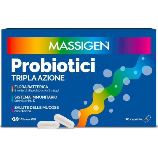 Marco Viti Massigen Probiotici 10 Capsule 2024 Marco Viti Massigen Probiotici 10 Capsule 2024