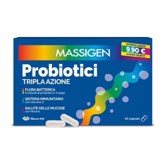 Marco Viti Massigen Probiotici 10 Capsule 2024 Marco Viti Massigen Probiotici 10 Capsule 2024