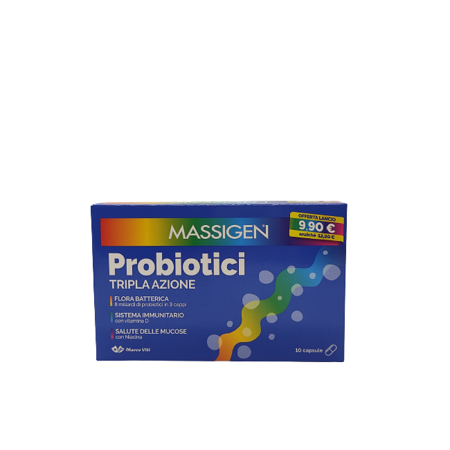 Marco Viti Massigen Probiotici 10 Capsule 2024 Marco Viti Massigen Probiotici 10 Capsule 2024