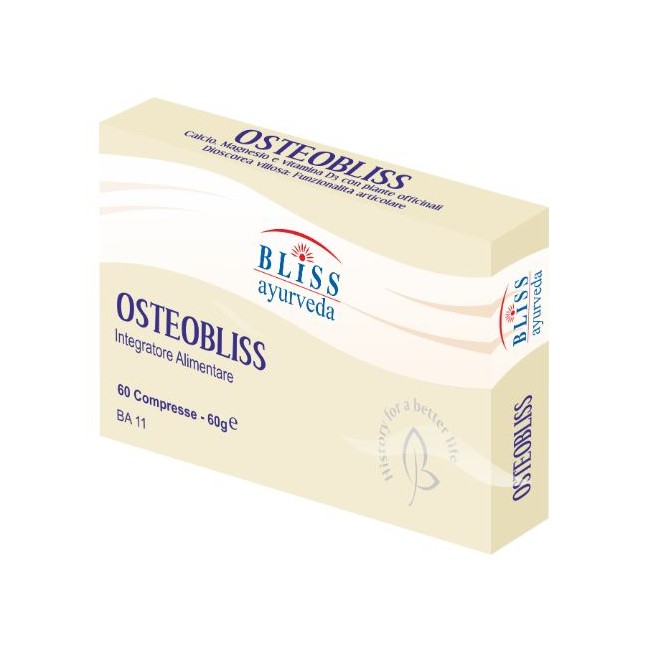 Bliss Ayurveda Osteobliss 60 Compresse Bliss Ayurveda Osteobliss 60 Compresse