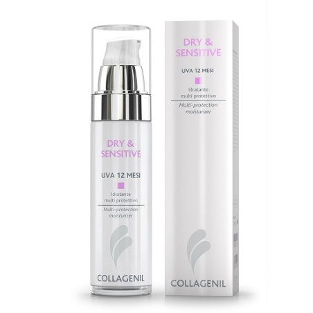 Uniderm Farmaceutici Collagenil Dry & Sensitive Uva 12 Mesi 50 Ml Uniderm Farmaceutici Collagenil Dry & Sensitive Uva 12 Mesi 50 Ml