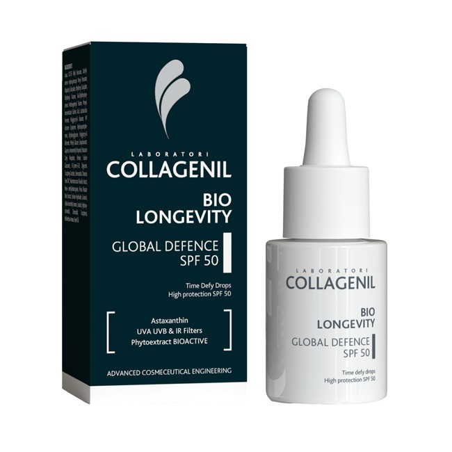 Uniderm Farmaceutici Collagenil Bio Longevity Global Defence Spf50 15 Ml