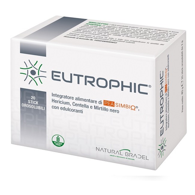 Natural Bradel Eutrophic 20 Stick Orosolubili Natural Bradel Eutrophic 20 Stick Orosolubili
