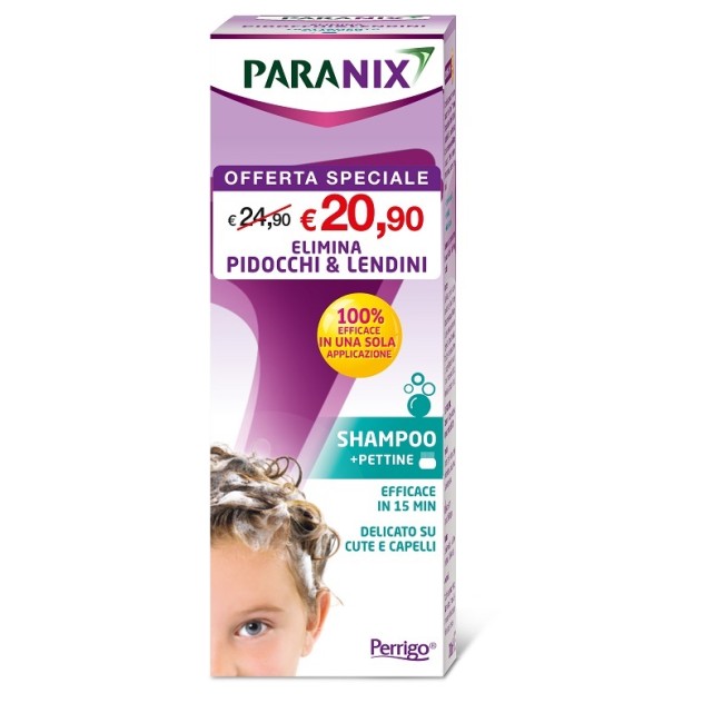 Perrigo Paranix Shampoo Trattamento Taglio Prezzo 200 Ml