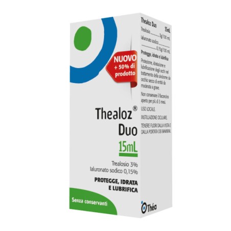 Thealoz duo soluzione oftalmica 15 ml Thealoz duo soluzione oftalmica 15 ml