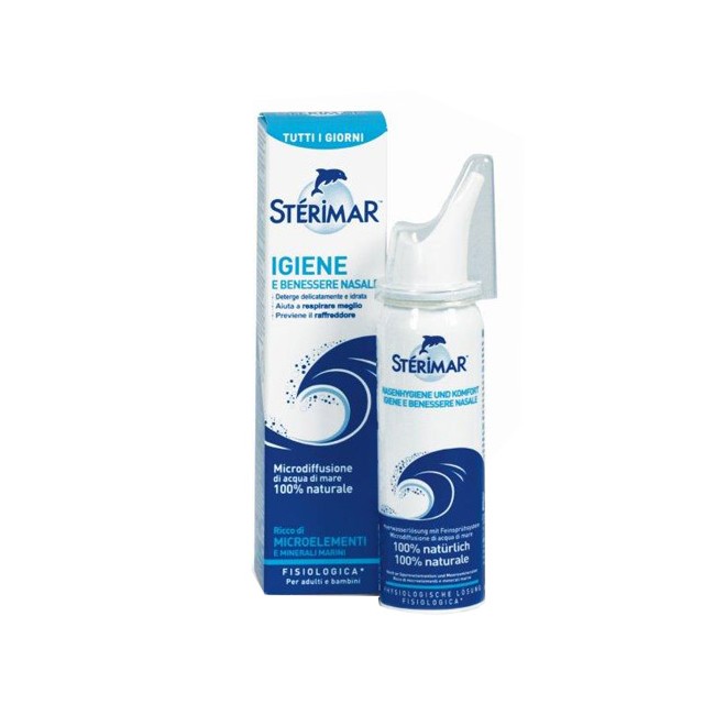 Laboratori Baldacci Sterimar Igiene E Benessere Nasale Spray 50 Ml Laboratori Baldacci Sterimar Igiene E Benessere Nasale Spray 50 Ml