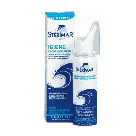 Laboratori Baldacci Sterimar Igiene E Benessere Nasale Spray 50 Ml Laboratori Baldacci Sterimar Igiene E Benessere Nasale Spray 50 Ml