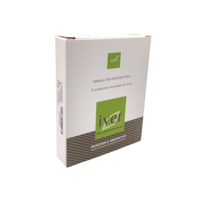 OTI Iver 200CH Rimedio omeopatico 3 fiale globulari 1,6g