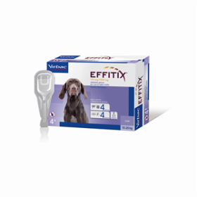 Virbac Effitix 134 Mg/1200 Mg Soluzione Spot-on Per Cani Di Taglia Media