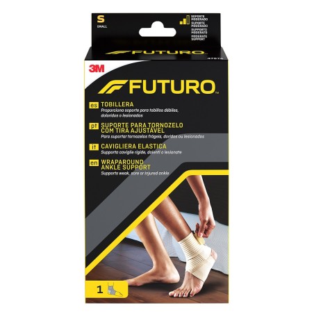 3m Cavigliera Elastica Futuro Small Dimensione 18/20,5cm 3m Cavigliera Elastica Futuro Small Dimensione 18/20,5cm