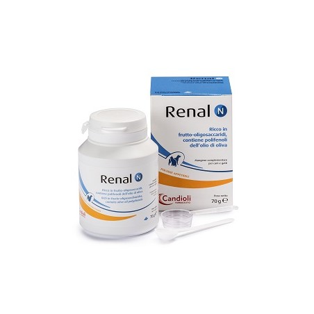 Candioli Renal N Mangime Complementare Per Cani E Gatti Barattolo 70 G Candioli Renal N Mangime Complementare Per Cani E Gatti Barattolo 70 G