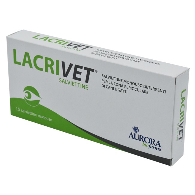 Aurora Biofarma Lacrivet Salviettine 15 Pezzi Aurora Biofarma Lacrivet Salviettine 15 Pezzi