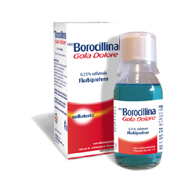 Neo Borocillina Gola Dolore Collutorio Flacone da 160ml