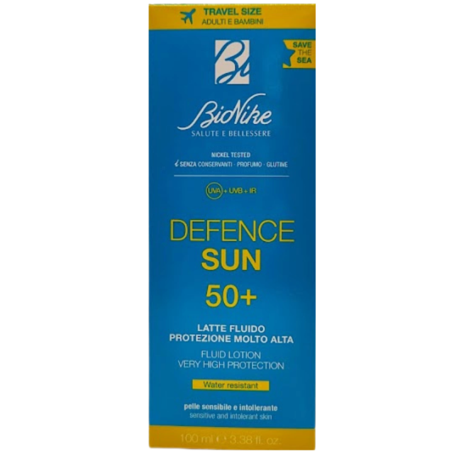 Bionike Defence Sun 50+ Latte Fluido 100 Ml Bionike Defence Sun 50+ Latte Fluido 100 Ml