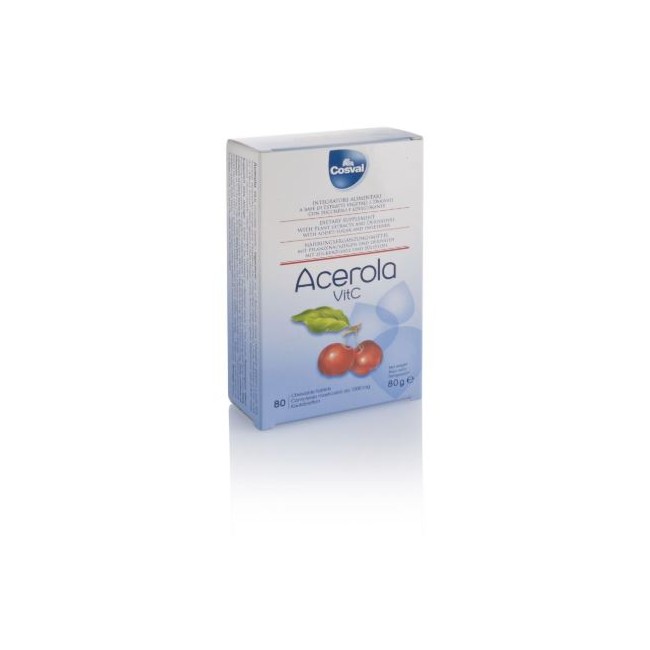 Cosval Acerola Vitamina C 80 Tavolette
