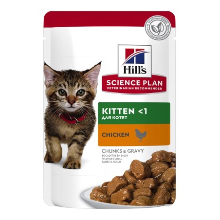 Hill's Pet Nutrition Science Plan Feline Kitten Chicken 85 G Hill's Pet Nutrition Science Plan Feline Kitten Chicken 85 G