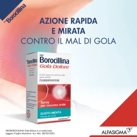 Neo Borocillina Gola Dolore Spray Menta 15ml