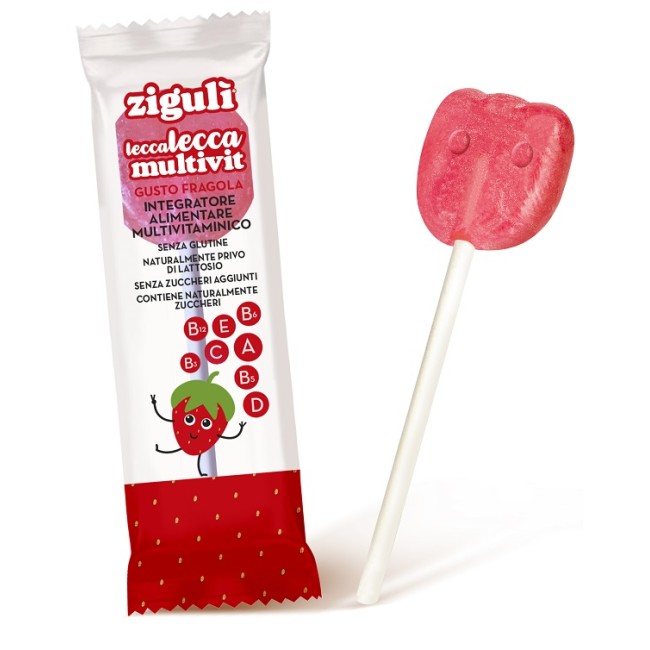 Falqui Ziguli Multivit Lecca Lecca Fragola 8,2 G Falqui Ziguli Multivit Lecca Lecca Fragola 8,2 G