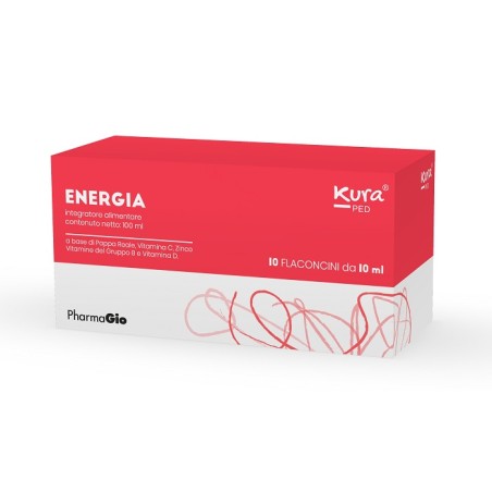 Pharmagio Kura Ped Energia 10 Flaconcini X 10 Ml Pharmagio Kura Ped Energia 10 Flaconcini X 10 Ml