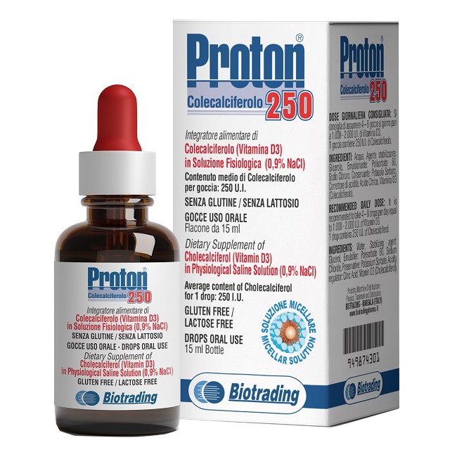Biotrading Proton 250 Gocce 15 Ml Biotrading Proton 250 Gocce 15 Ml