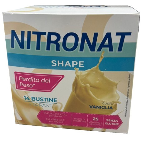 Essecore Nitronat Shape Vaniglia 14 Bustine Essecore Nitronat Shape Vaniglia 14 Bustine