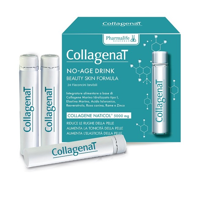 Pharmalife Research Collagenat No Age Drink 24 Flaconcini Pharmalife Research Collagenat No Age Drink 24 Flaconcini