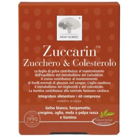 New Nordic Zuccarin Zucchero & Colesterolo 60 Compresse