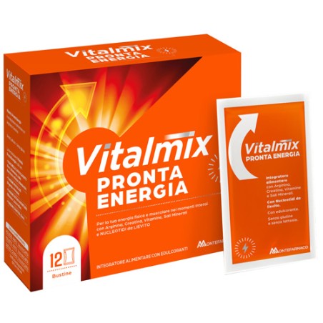 Montefarmaco Vitalmix Pronta Energia 12 Bustine Montefarmaco Vitalmix Pronta Energia 12 Bustine