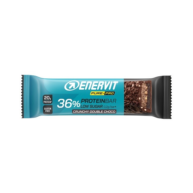 Enervit Pure Pro Bar 36% Double Choco 55 G Enervit Pure Pro Bar 36% Double Choco 55 G