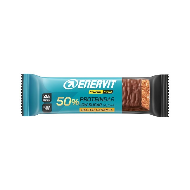Enervit Pure Pro Bar 50% Salted Caramel 55 G Enervit Pure Pro Bar 50% Salted Caramel 55 G