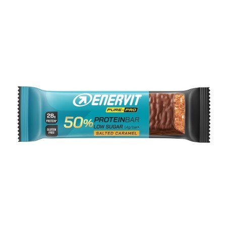Enervit Pure Pro Bar 50% Salted Caramel 55 G Enervit Pure Pro Bar 50% Salted Caramel 55 G