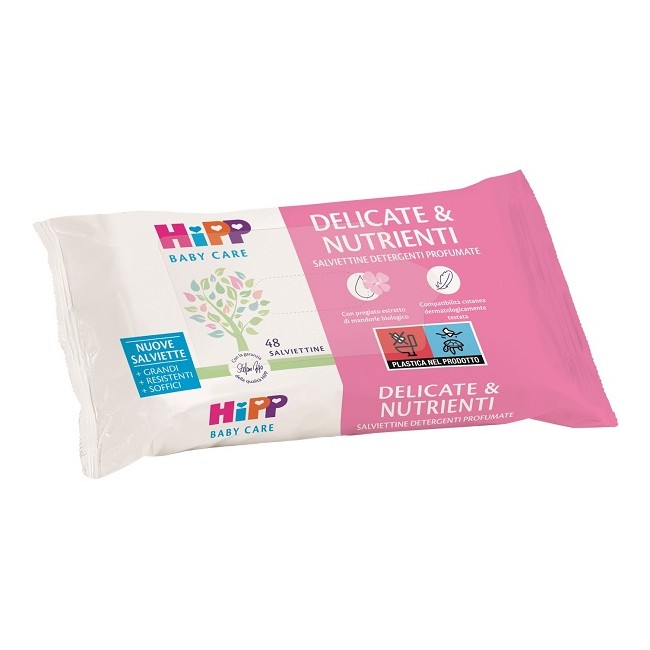 Hipp Salviettine Del&nutr 48pz Hipp Salviettine Del&nutr 48pz
