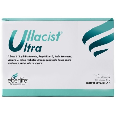 Eberlife Farmaceutici Ullacist Ultra 16 Bustine Da 5,3 G Eberlife Farmaceutici Ullacist Ultra 16 Bustine Da 5,3 G