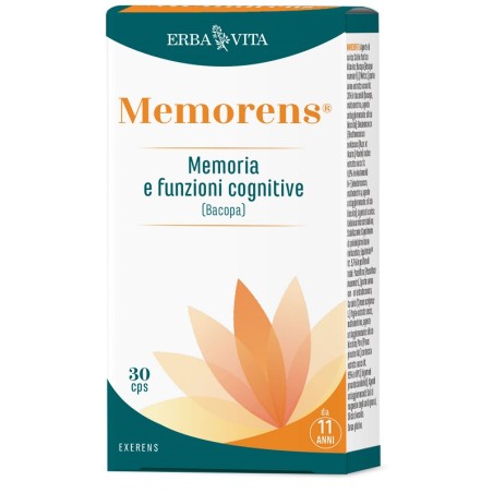 Erba Vita Memorens 30 Capsule Da 0,5 G Erba Vita Memorens 30 Capsule Da 0,5 G