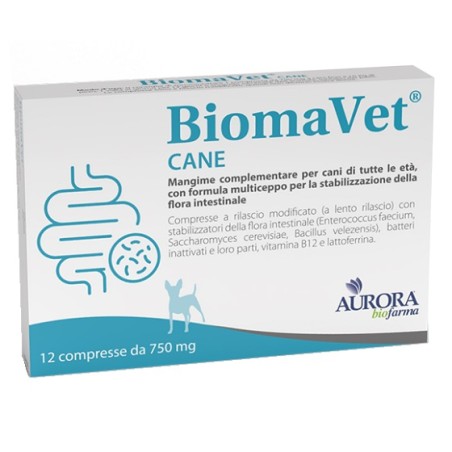 Aurora Biofarma Biomavet Cane 750mg 12 Compresse